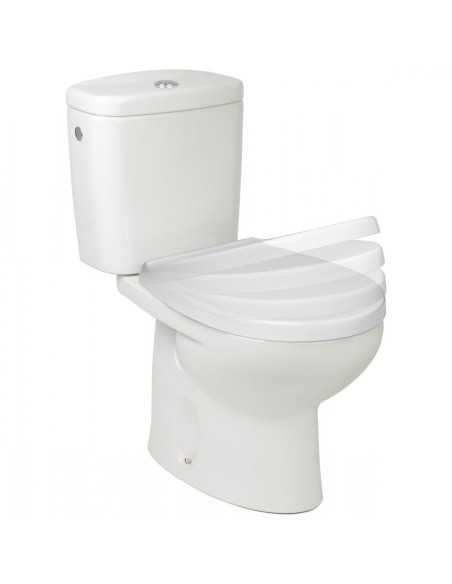 Asiento con Tapa WC TATAY Caida Lenta Blanco | Hogar TATAY