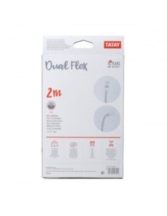 Flexo Ducha Metal TATAY 2 M Dual Flex | Hogar TATAY 2