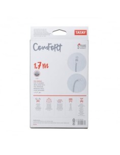 Flexo Ducha TATAY Comfort 1.7 m Metalizado | Hogar TATAY 2