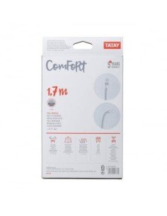 Flexo Ducha TATAY Comfort 1.7 m Metalizado | Hogar TATAY 2