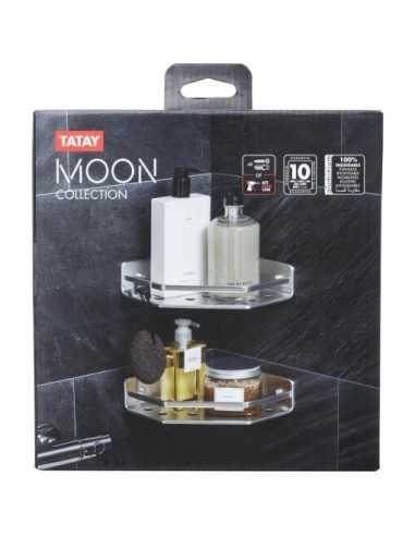 Cestillos Rinconeros de Aluminio TATAY Moon 2 Alturas…