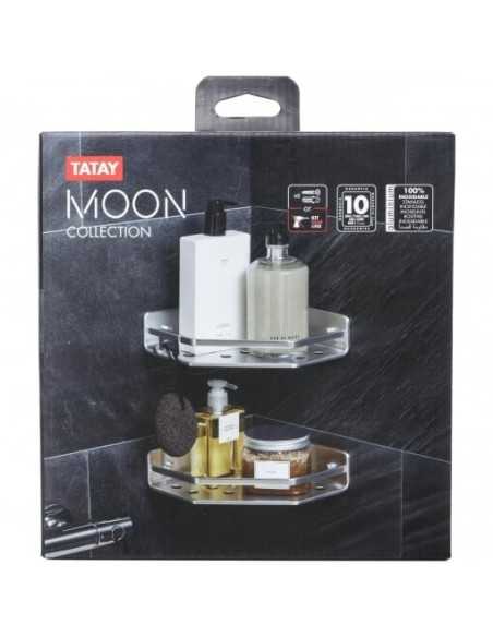 Cestillos Rinconeros de Aluminio TATAY Moon 2 Alturas…