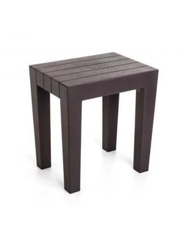 Taburete baño TATAY Lombok marrón | Hogar TATAY