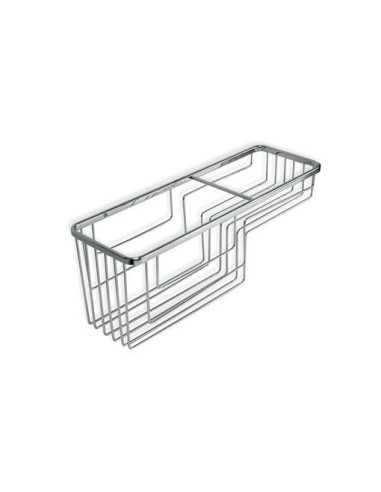 Cestillo TATAY Rectangular 37x12x13 cm Krom | Hogar TATAY