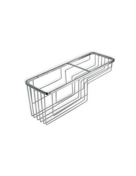 Cestillo TATAY Rectangular 37x12x13 cm Krom | Hogar TATAY