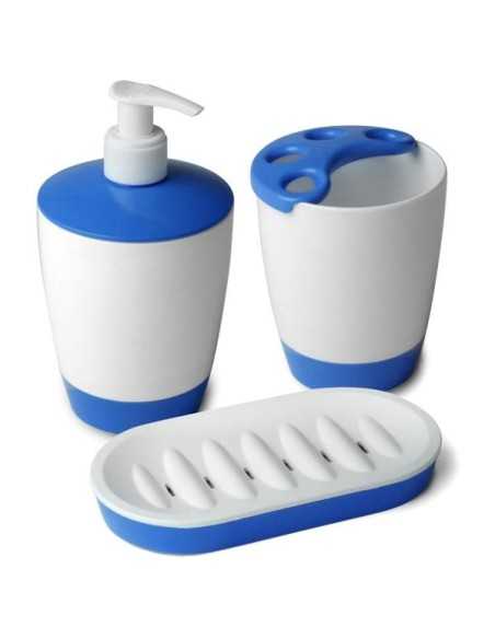 Set 3 piezas para baño TATAY Azul | Hogar TATAY