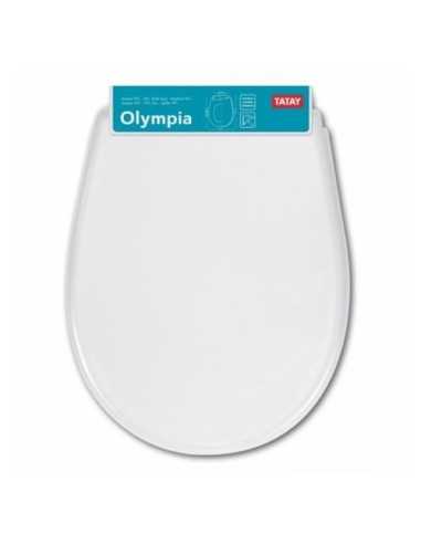 Tapa wc inodoro TATAY pvc olympia Blanco | Hogar TATAY