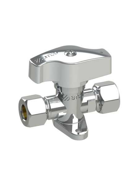 Válvula gas esfera Hermeto PN5 Compresión-Compresión - V·82 10-10