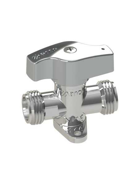 Válvula gas esfera PN5 Macho/Macho Roscar - V·82 M20X150-M20X150