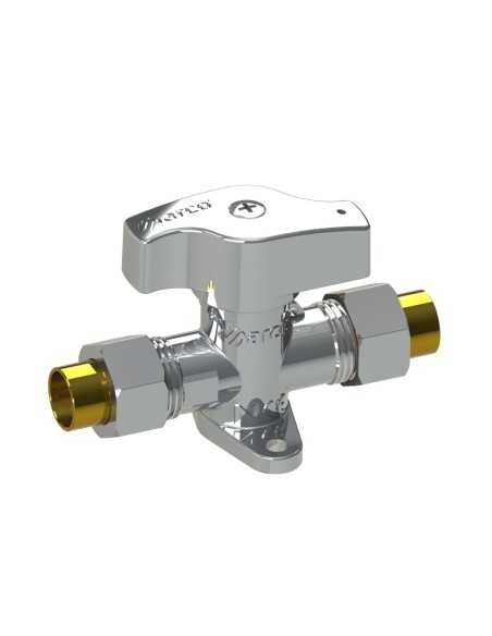 Válvula gas esfera PN5 Soldar - V·82 12-12