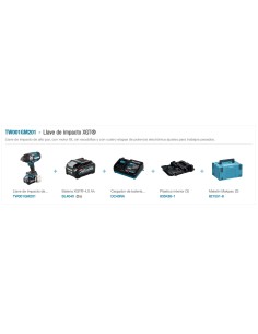 LLAVE IMPACTO TW001GM201 B40VMA 3/4 1.800NM MAKITA 2