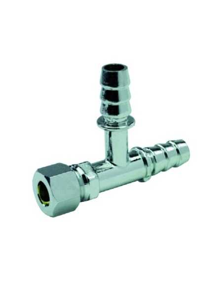 Te Derivación Hermeto Compresión - Boquilla 10-10x10