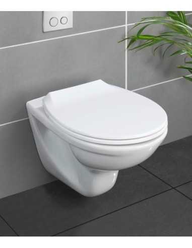Tapa WC WENCO Premium KOS Blanca Cierre suave | Compra onlin