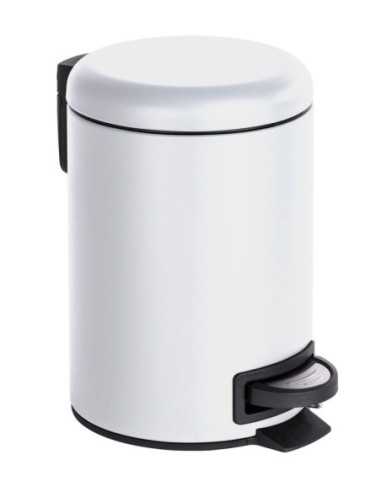 Cubo con Pedal WENKO Leman 3L Blanco | Compra online