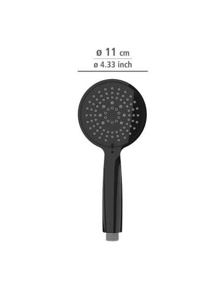 Cabezal Ducha WENKO Young 11cm Negra | Compra online