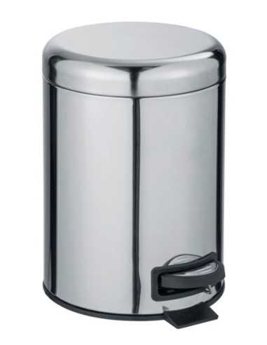 Cubo con Pedal WENKO Leman 5L Inoxidable | Compra online