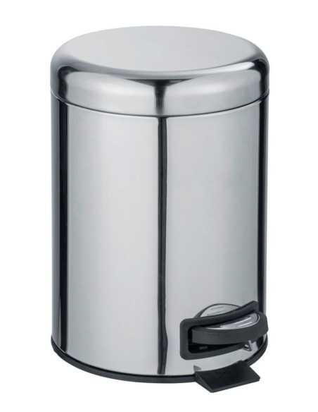 Cubo con Pedal WENKO Leman 5L Inoxidable | Compra online