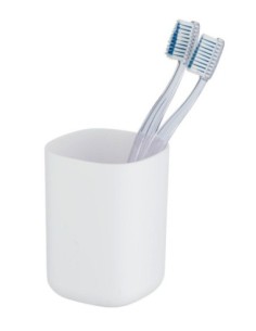 Vaso Cepillos de Dientes WENKO Davos Blanco Mate | Compra on