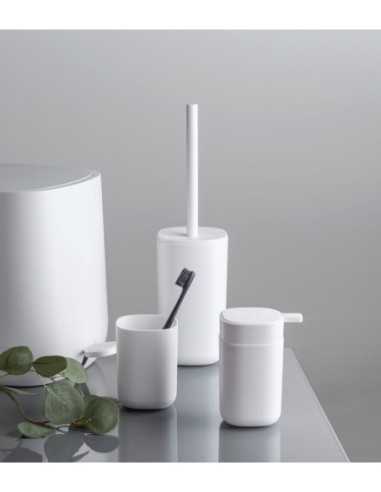 Vaso Cepillos de Dientes WENKO Davos Blanco Mate | Compra on