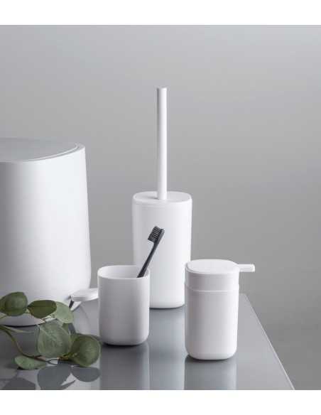 Vaso Cepillos de Dientes WENKO Davos Blanco Mate | Compra on
