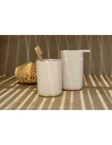 Vaso Cepillos de Dientes WENKO Davos Blanco Mate | Compra on