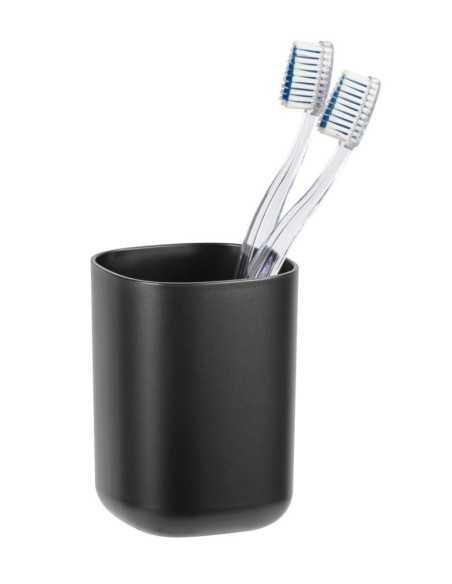 Vaso Cepillos de Dientes WENKO Davos Negro Mate | Compra onl