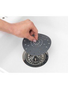 Filtro desague WENKO Silicona 12cm Grafito | Compra online 2