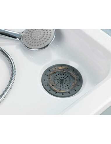 Filtro desague WENKO Silicona 12cm Grafito | Compra online