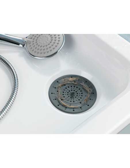 Filtro desague WENKO Silicona 12cm Grafito | Compra online