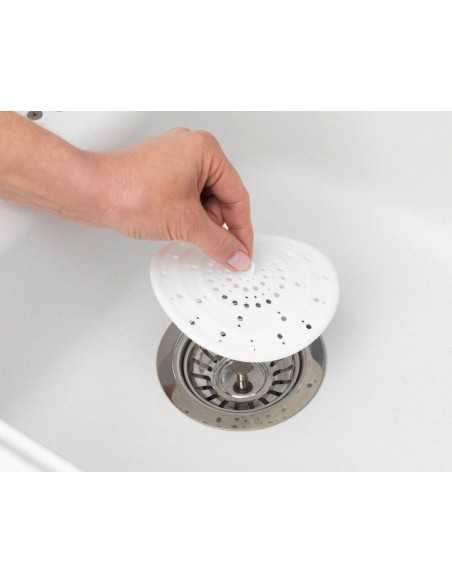 Filtro desague WENKO Silicona 12cm Blanco | Compra online