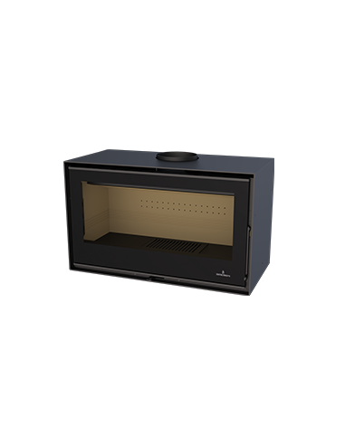 ESTUFA BIMBA-70 FRONTAL CON TURBINA Y CRISTAL VISION