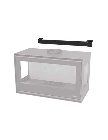 ESTUFA BIMBA-70 FRONTAL CON TURBINA Y CRISTAL VISION