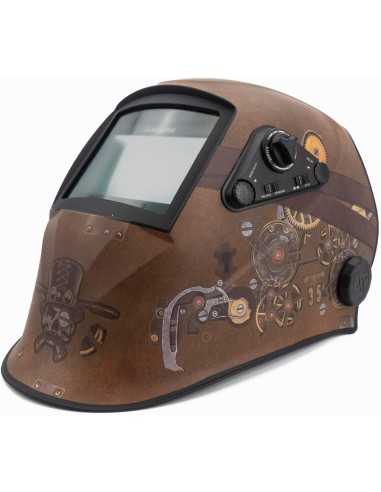 PANTALLA SOLTER HELLMET R-10 STEAMPUNK