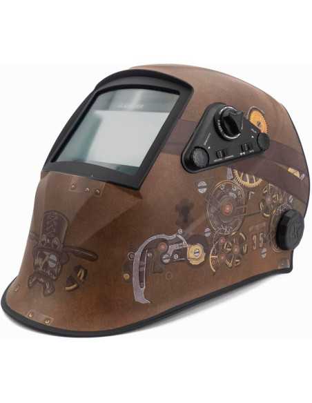 PANTALLA SOLTER HELLMET R-10 STEAMPUNK