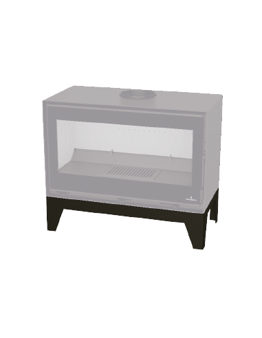 ESTUFA CAIRO 90 3C BOX TRES CRISTALES VISION