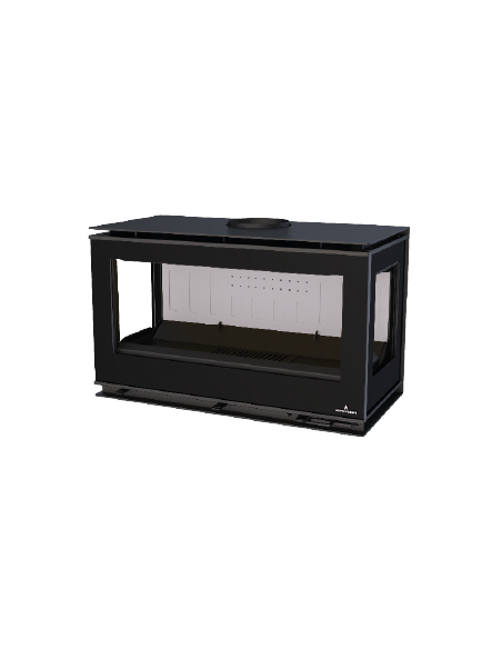 ESTUFA CAIRO 90 3C BOX TRES CRISTALES VISION