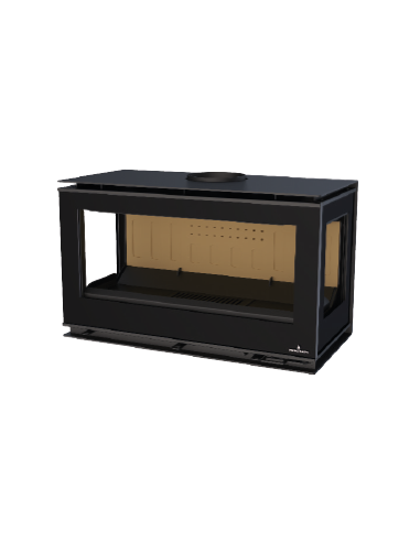 ESTUFA CAIRO 90 3C BOX TRES CRISTALES VISION