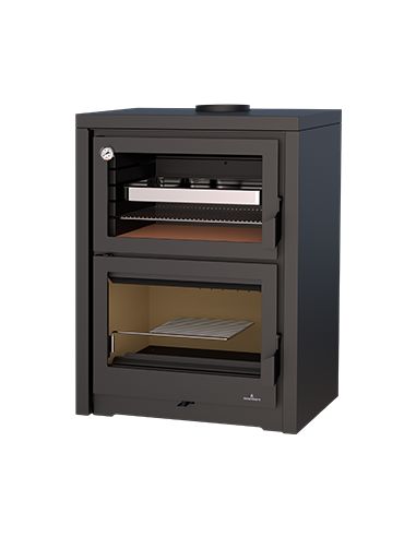 HORNO VULCANO FRONTAL CON DOBLE CÁMARA BRONPI