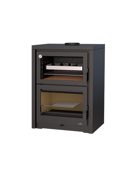 HORNO VULCANO FRONTAL CON DOBLE CÁMARA BRONPI