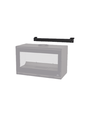 ESTUFA CAIRO-110-3C-BOX FRONTAL CON CRISTAL VISION