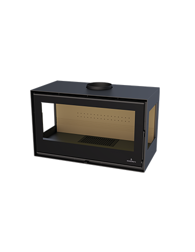 ESTUFA BIMBA-70-3C TRES CRISTALES CON TURBINA Y FRONTAL VISIO