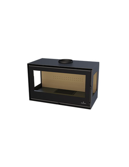 ESTUFA BIMBA-70-3C TRES CRISTALES CON TURBINA Y FRONTAL VISIO