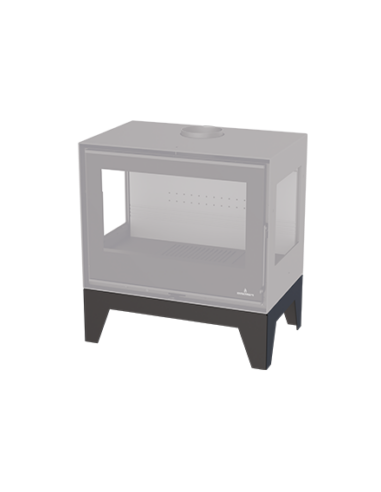 ESTUFA BIMBA-70-3C TRES CRISTALES CON TURBINA Y FRONTAL VISIO