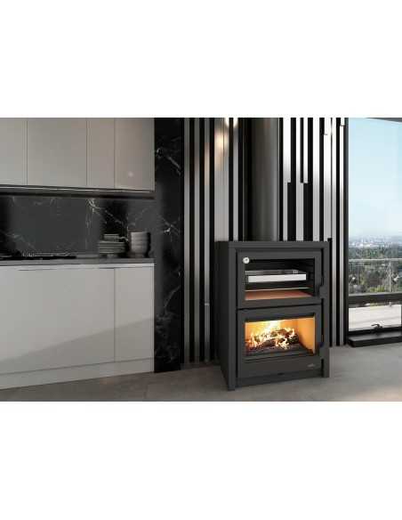 HORNO VULCANO FRONTAL CON DOBLE CÁMARA BRONPI