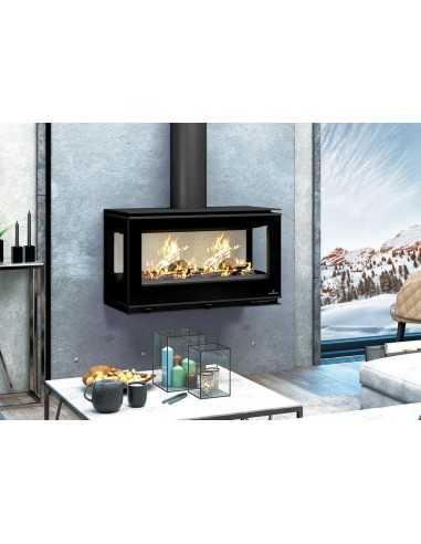 ESTUFA CAIRO 90 3C BOX TRES CRISTALES VISION