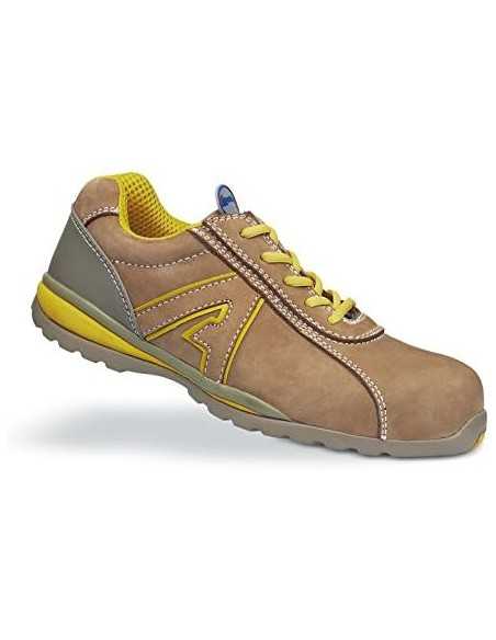 ZAPATO NOBUK METAL FREE OLIMPIA S1P MARRON T-42 "P.OFERTA"