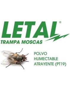 LETAL TRAMPA MOSCAS 1LITRO + SOBRE ATRAYENTE 20GR ZOTAL 2