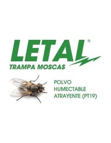 LETAL TRAMPA MOSCAS 1LITRO + SOBRE ATRAYENTE 20GR ZOTAL