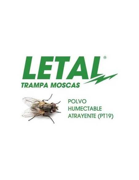 LETAL TRAMPA MOSCAS 1LITRO + SOBRE ATRAYENTE 20GR ZOTAL