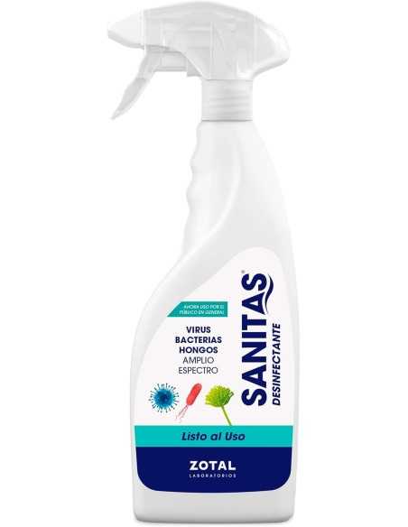 SANITAS LISTO AL USO 750ML (PISTOLA) ZOTAL